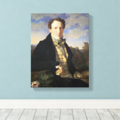 Selbstportrait, 1828 leinwanddruck (Insitu (Holzboden))