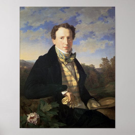 Selbstportrait, 1828 poster (Vorne)
