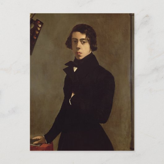 Selbstportrait, 1835 postkarte (Vorderseite)