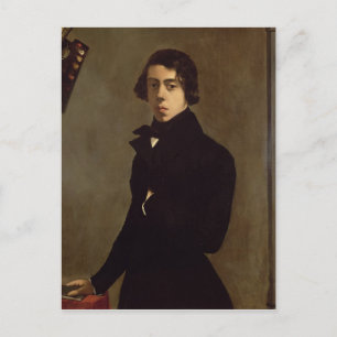 Selbstportrait, 1835 postkarte