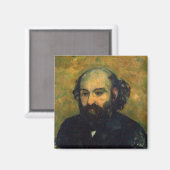 Selbstportrait, 1880-81 magnet (Vorderseite/Rückseite)