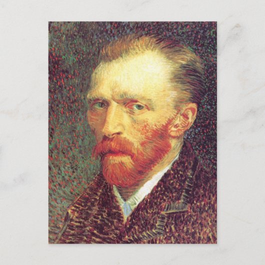 Selbstportrait (1887) postkarte (Vorderseite)