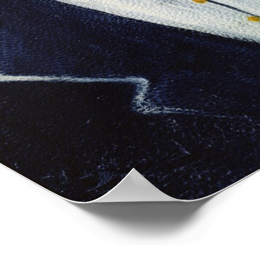 Selbstportrait, 1900 poster (Ecke)