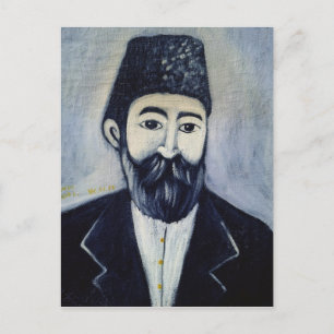 Selbstportrait, 1900 postkarte