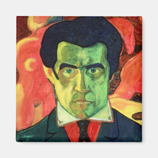 Selbstportrait, 1908 magnet (Vorne)