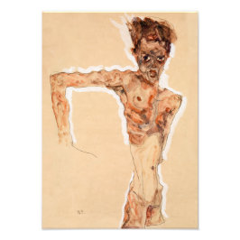 Selbstportrait (1911) | Egon Schiele | Fotodruck