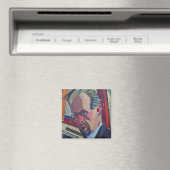 Selbstportrait, 1913 magnet (In Situ (Geschirrspüler))