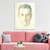 Selbstportrait, 1921 leinwanddruck (Insitu (Wohnzimmer))