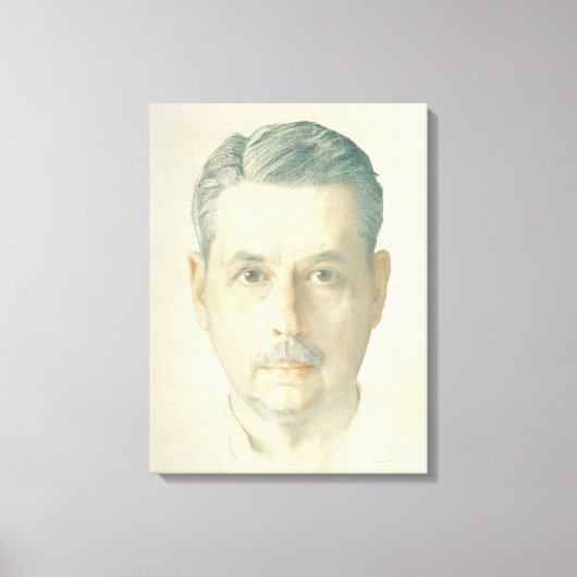 Selbstportrait, 1921 leinwanddruck (Vorderseite)