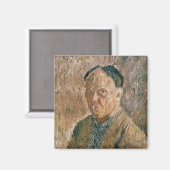 Selbstportrait, 1923 magnet (Vorderseite/Rückseite)