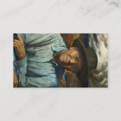 Selbstportrait, 1940 von Newell Convers Wyeth Visitenkarte (Vorderseite)