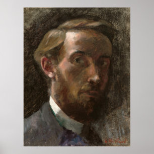 Selbstportrait, 21 Jahre alt - Edouard Vuillard Ku Poster