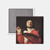 Selbstportrait 2 magnet (Vorderseite/Rückseite)