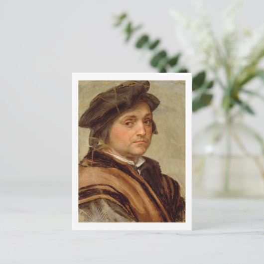 Selbstportrait 2 postkarte (Stehend Vorderseite)