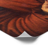 Selbstportrait 2 von Albrecht Durer Poster (Ecke)