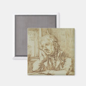 Selbstportrait 3 magnet (Vorderseite/Rückseite)