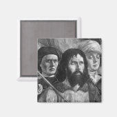 Selbstportrait 3 magnet (Vorderseite/Rückseite)