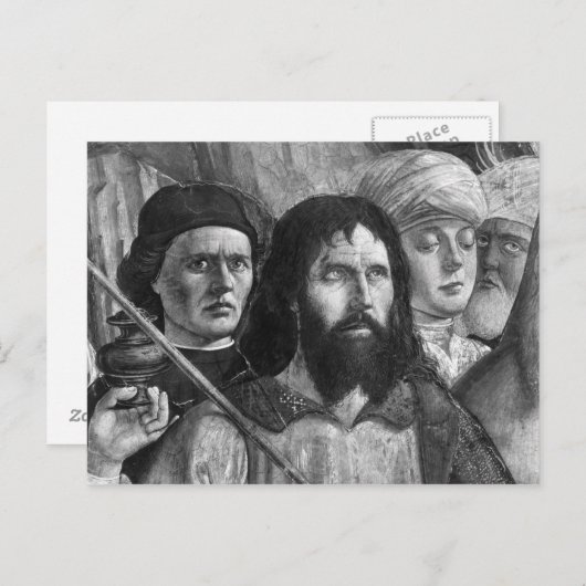 Selbstportrait 3 postkarte (Vorne/Hinten)