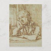 Selbstportrait 3 postkarte (Vorderseite)