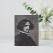 Selbstportrait 4 postkarte (Stehend Vorderseite)