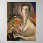 Selbstportrait | Alice Bailly Poster (Vorne)
