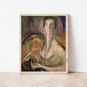 Selbstportrait   Alice Bailly Poster