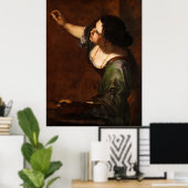 Selbstportrait als Anschuldigung der Malerei Poster (Heimbüro)