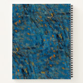 Selbstportrait als Maler von Vincent Van Gogh Notizblock (Rückseite)