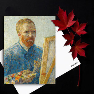 Selbstportrait als Maler von Vincent Van Gogh Postkarte