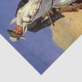 "Selbstportrait auf einem Pferd" von Frederic Remi Seidenpapier (Ausschnitt)