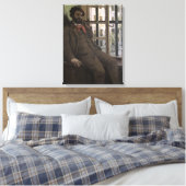 Selbstportrait auf Sainte-Pelagie, 1871 Leinwanddruck (Insitu (Schlafzimmer))