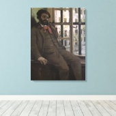 Selbstportrait auf Sainte-Pelagie, 1871 Leinwanddruck (Insitu (Holzboden))