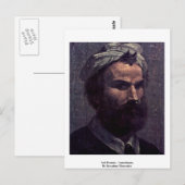 Selbstportrait, / Autoritratto. Postkarte (Vorne/Hinten)