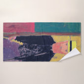 Selbstportrait (Bartter Mann), Edouard Vuillard Badehandtuch (Badehandtuch)