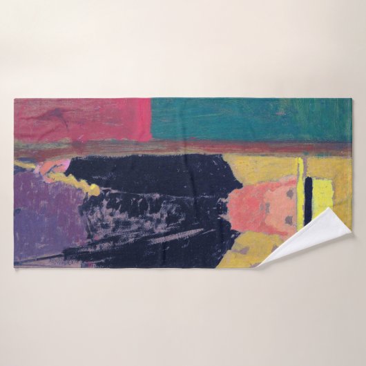Selbstportrait (Bartter Mann), Edouard Vuillard Badehandtuch (Badehandtuch)