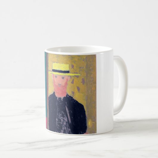 Selbstportrait (Bartter Mann), Edouard Vuillard Kaffeetasse (VorderseiteRechts)