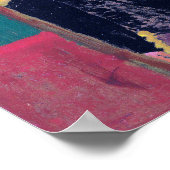 Selbstportrait (Bartter Mann), Edouard Vuillard Poster (Ecke)