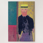 Selbstportrait (Bartter Mann), Edouard Vuillard Puzzle (Vertikal)