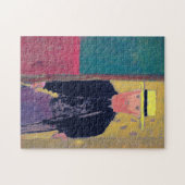 Selbstportrait (Bartter Mann), Edouard Vuillard Puzzle (Horizontal)