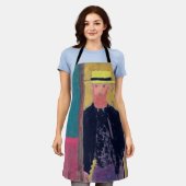 Selbstportrait (Bartter Mann), Edouard Vuillard Schürze (Getragen)