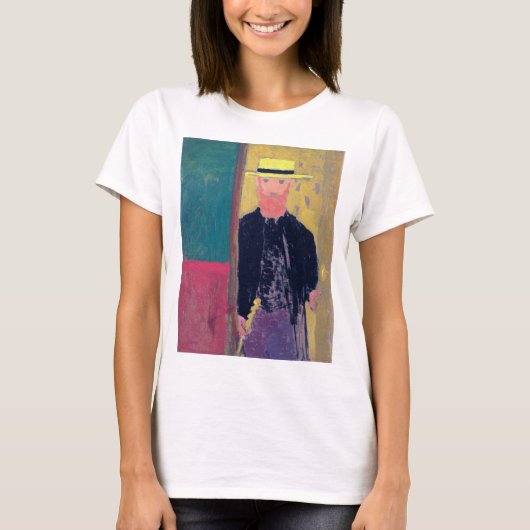 Selbstportrait (Bartter Mann), Edouard Vuillard T-Shirt (Vorderseite)