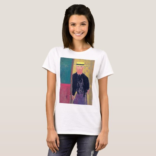 Selbstportrait (Bartter Mann), Edouard Vuillard T-Shirt (Vorne ganz)
