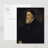 Selbstportrait, c.1560 postkarte (Vorne/Hinten)