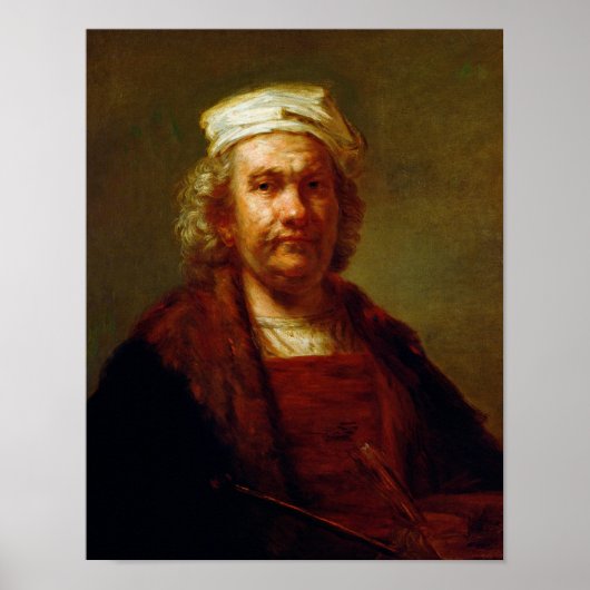 Selbstportrait, c.1660-63 poster (Vorne)