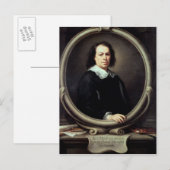 Selbstportrait, c.1670-73 postkarte (Vorne/Hinten)