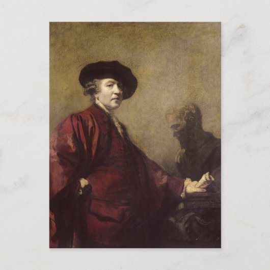 Selbstportrait, c.1779-80 postkarte (Vorderseite)