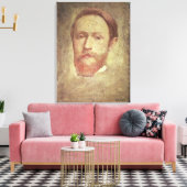 Selbstportrait, c.1889 leinwanddruck (Insitu (Wohnzimmer))