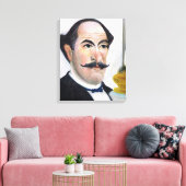 Selbstportrait, c.1900-03 leinwanddruck (Insitu (Wohnzimmer))