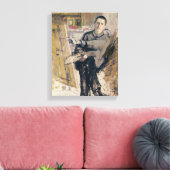 Selbstportrait, c.1907-08 leinwanddruck (Insitu (Wohnzimmer))