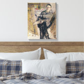 Selbstportrait, c.1907-08 leinwanddruck (Insitu (Schlafzimmer))